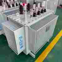 Transformateur de puissance triphasé immergé dans l'huile S20, transformateur de distribution 10 kV, transformateur de puissance à faible perte et à haute efficacité énergétique
