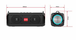 <span class=keywords><strong>Haut</strong></span>-<span class=keywords><strong>parleur</strong></span> Bluetooth Portable sans fil pour l'extérieur avec lumière Led, vente en gros - Product Image 2