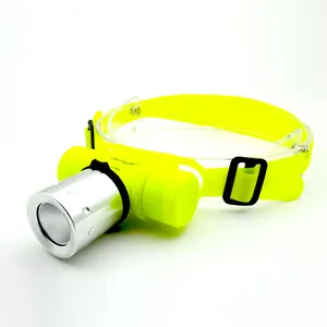 T6 LED AAA Or 18650 Battery Powered Waterproof Head Lamp Underwater Diving Headlight