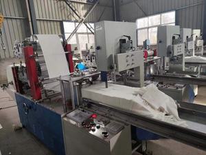 Hochgeschwindigkeits-Seidenpapier-Servietten herstellungs maschine zweifarbige Tischservietten-Tissue-Maschine 280 300 330 z Falz-Servietten maschine - Product Image 4