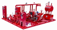 Ensemble de pompe à incendie 750 GPM NFPA20/UL/FM en fonte fendue pour carter avec carburant diesel conforme aux normes NFPA20/UL/FM