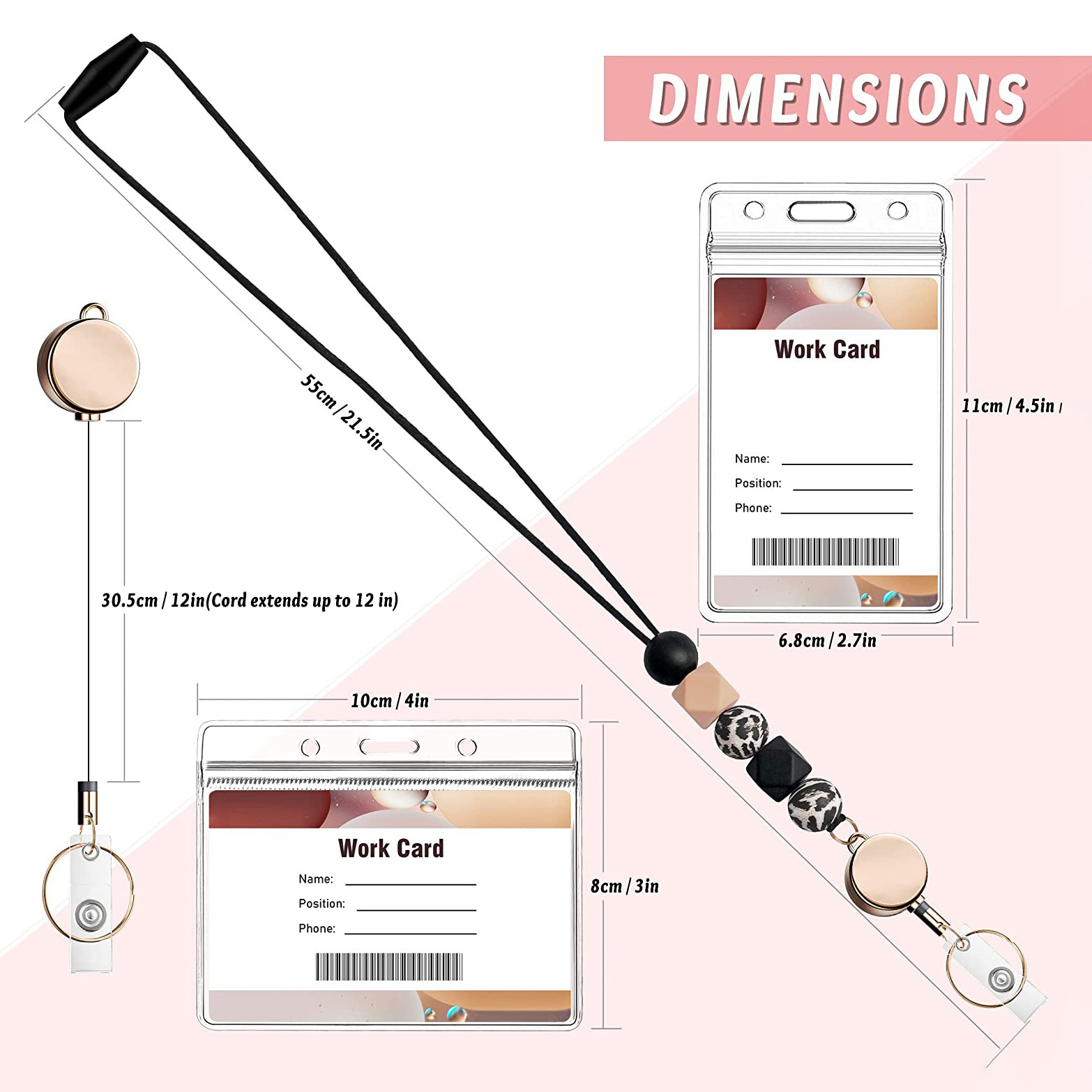 Wholesale Silicone Phone Lanyard Long Neck Phone Charm Strong and Durable Phone Chain Charm Image 4