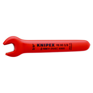 Clé à molette Knipex 3/8 pouce 1000 V isolée fabriquée en Allemagne - Product Image 1