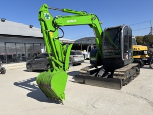 Mini-pelles sur chenilles ZX75 de 7 tonnes en bon état Boutique Hitachi ZX75UR Excavatrice d'occasion de petite construction Machines d'occasion - Product Image 5