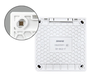 SHARE - Paquete de 2 Tomas de Corriente Resistentes al Fuego para PC, con Logotipo Personalizado, Entrega Rápida Directa de Fábrica, para Agencias Comerciales - Product Image 6