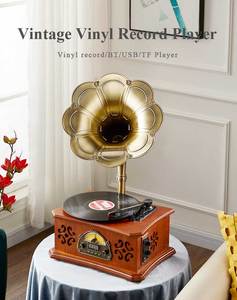 Lanceurs de <span class=keywords><strong>platine</strong></span> en <span class=keywords><strong>vinyle</strong></span>, 12 pouces, <span class=keywords><strong>meilleure</strong></span> qualité, moderne, plateau tournant, boîte en bois, Gramophone - Product Image 4