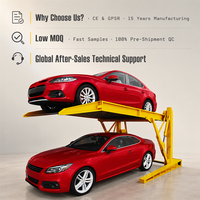 Plateforme élévatrice modulaire inclinable à faible coût avec installation par boulons pour les ateliers de detailing automobile
