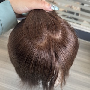 Offerta Parrucche in Seta: Nuova Parrucca Medica con Frontale in Pizzo Senza Colla e Top in Seta, Parrucca Ebraica Ombré Biondo Cenere per Donne - Product Image 1