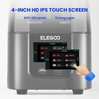 Elegoo grosir Mars 4 pencetak 3D Resin LCD 9K HD 153.36*77.76*165mm ukuran cetak Ultra besar
