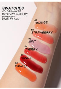 Huile à lèvres à <span class=keywords><strong>prix</strong></span> direct d'usine 6 ensembles d'huile à lèvres hydratante - Product Image 6