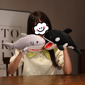 Lk OEM con rối tay tùy chỉnh mô phỏng nhồi động vật biển sang trọng tay con rối Đồ chơi Cá Hề cá nhiệt đới chim cánh cụt bạch tuộc đồ chơi - Product Image 5