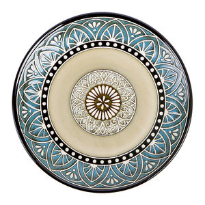 Ensemble de vaisselle en céramique de luxe de style européen créatif comprenant des assiettes à steak, des assiettes à poisson, des tasses pour la restauration et l'usage domestique - Product Image 5