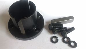 ปลอกบูชอะลูมิเนียมแบบปรับแต่งได้ MIGHTY OEM สำหรับเครื่องบด QD พร้อมตัวล็อคแบบ Taper Bush ขนาดรู 10 มม. สำหรับร้านพิมพ์และฟาร์ม - Product Image 5