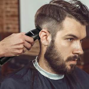 Cortadora de pelo KOMIJA, recortadora eléctrica de 7000-9000 rpm, recargable por USB, para uso doméstico, con peines guía y cepillo - Product Image 3