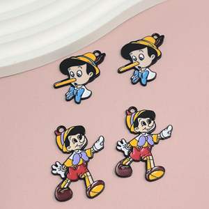 Chaîne de téléphone portable DIY faite à la main en gros, pendentif bracelet, accessoires en alliage de dessin animé mignon <span class=keywords><strong>Pinocchio</strong></span> pour hommes, femmes et enfants - Product Image 4