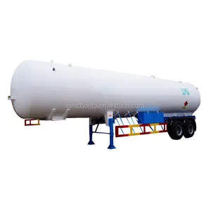 ASME Standard LPG Gasflaschen tank Sattel auflieger für Tanklager