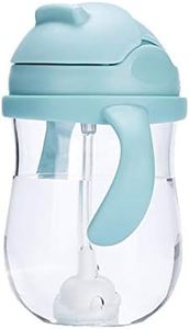 Gobelet d'apprentissage en silicone multifonctionnel avec paille, personnalisable avec logo, anti-fuite, pour enfants de plus de 4 ans, vente en gros - Product Image 5