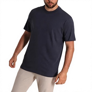 T-shirt décontracté pour homme EVERGLOW, taille plus, jersey polyester/coton, manches courtes, col rond, écologique, séchage rapide, respirant - Product Image 1
