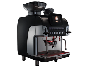 Máquina de Espresso Súper Automática Comercial con Doble Tolva de Granos y Pantalla Táctil para Cafetería u Oficina - Product Image 1
