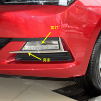 Prix de gros pare-chocs de voiture avant LED antibrouillard pare-chocs avant antibrouillard LED pour Changan Alsvin V7 14-17