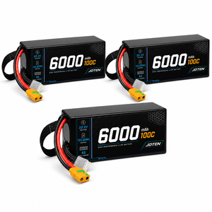 Batterie LiPo 6000mAh 6S 22.2V 100C 133.20Wh avec connecteur XT90 pour drone de course FPV, UAV, avion RC – Service OEM ODM personnalisé en gros - Product Image 1