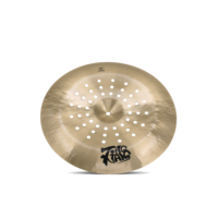 Hot Sale Handmade Professional Ozone B20 Bronze 16inch China Cymbal with Holes for Drums Drum Accessories