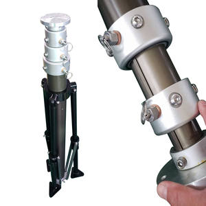 Torre de luz telescópica de mástil neumático Poste de lámpara exterior extensible con trípode por aire - Product Image 2