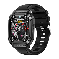BT Appel Smartwatch Fitness Tracker Fitness Tracker Bracelet Montre Intelligente Assistant Vocal Fréquence Cardiaque/Sang Silicone