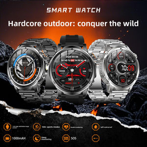 Reloj Inteligente Ruisixing AK95 Multifuncional con Bluetooth, Llamadas, Monitor de Ritmo Cardíaco, Linterna - Product Image 1