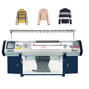 Double system high speed flat knitting machine supplier in China