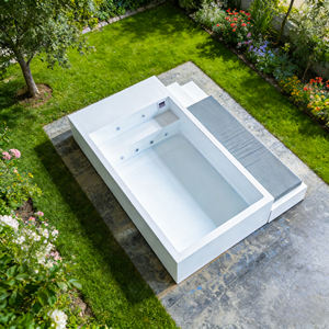 Nouvelle piscine extérieure en fibre de verre de 15 pi x 10 pi, profondeur de 1 mètre, hôtels, stations balnéaires, résistante au vent, résistante à la corrosion, pour adultes et familles - Product Image 4