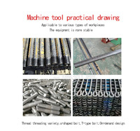Vente directe d'usine de machines à fileter les tiges rondes et de machines à fileter les tubes ronds