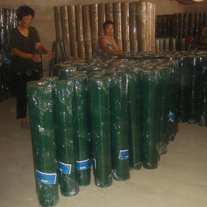 Rouleau de grillage soudé en acier galvanisé de 30 m, revêtu de PVC vert, pour clôture de jardin et enclos avicole - Product Image 2