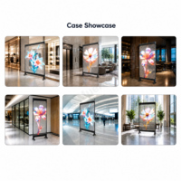 Écran LED holographique intérieur P3.91 2008x2449mm pour la publicité