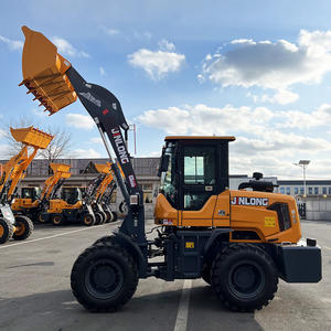 Колесный экскаватор 4x4, строительная площадка, ферма, бульдозер, землеройная, мощная вилка для бревен, погрузчик с верхней загрузкой - Product Image 2