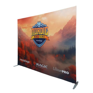 Promosyon süblimasyon germe kumaş Banner 8x8ft taşınabilir fotoğraf zemin farklı boyutları yastık kılıfı - Product Image 1