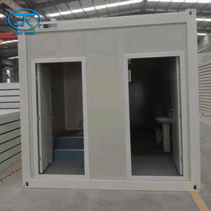 Casa prefabricada de acero <span class=keywords><strong>modular</strong></span> tipo Z, contenedor plegable <span class=keywords><strong>prefabricado</strong></span> para oficina, sala de reuniones móvil, <span class=keywords><strong>baño</strong></span> público/<span class=keywords><strong>baño</strong></span> de sitio - Product Image 5