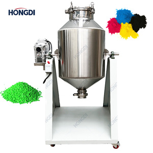 เครื่องผสมผงอุตสาหกรรมแบบมีมอเตอร์เกียร์ สเตนเลสสตีลประสิทธิภาพสูง ความจุ 200 ลิตร สำหรับอาหารและสารเคมี - Product Image 2
