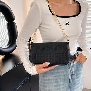 Bolsos de Hombro Personalizados de Moda para Chicas Jóvenes, Bolsos de Mano de Mujer con Diseño de Cuadros de Cristal - Product Image 3