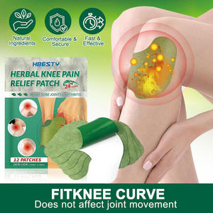 Health Care Products Disposable <b>Knee</b> <b>Pain</b> <b>Relief</b> <b>Patch</b> Natural Wormwood Herbal Plaster Transdermal <b>Knee</b> <b>Patch</b> - Product Image 5