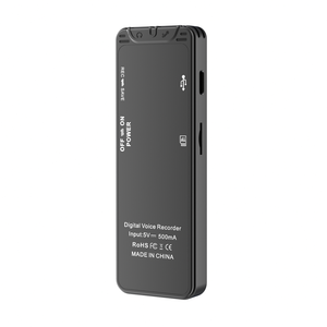 Enregistreur vocal numérique, <span class=keywords><strong>enregistrement</strong></span> longue durée, grand <span class=keywords><strong>écran</strong></span> couleur, plusieurs langues, enregistreur audio en plastique à un clic, prise en charge de la carte - Product Image 5