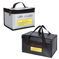 Ignifuge étanche Lipo batterie anti-déflagrant sac de sécurité résistant au feu pour Lipo batterie FPV course Drone RC modèle