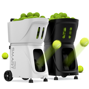 Hot Sale Professional Tennis Padel Ball Machine Outdoor APP Control Rubber Grip Customized Color Launch Training Shooting
