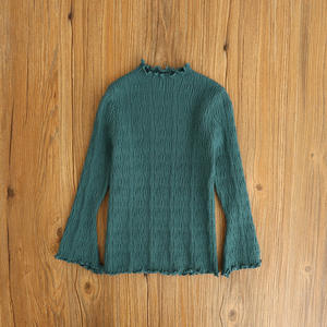 Blouses pour enfants à ourlet incurvé fantaisie, à personnaliser, pour la mode, de la collection de vêtements en gros - Product Image 4