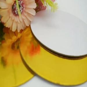 Wholesale Custom 10/12/14 Inch Sliver Gold <b>Black</b> Dessert Cake Base <b>Board</b> Round - Product Image 5