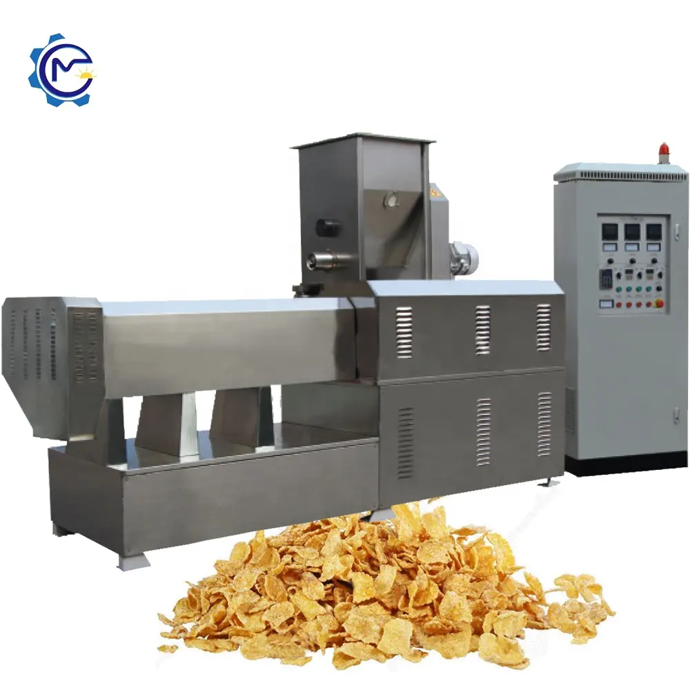 Cina prezzo di fabbrica Corn Flakes cereali per la colazione Cornflakes linea di produzione impianto