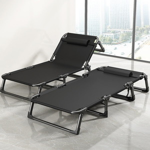 Camping Cot <b>Bed</b> Simple Adult Nap Camp <b>Bed</b> Multifunctional Reclining Chair Foldable Single <b>Bed</b> <b>Folding</b> Single <b>Bed</b> - Product Image 2