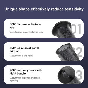 シリコン製 男性向け 包茎矯正 レジスタンスリング 遅漏 ペニスリング 男性用セックストイ 18歳以上 コックリング ペニス増大 - Product Image 4