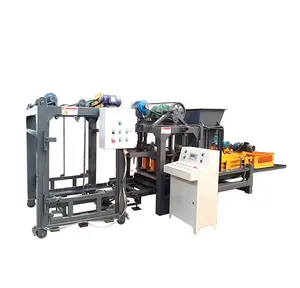 Fábrica hacer Qt 26 bloque diesel móvil que hace la máquina de prensa automática ladrillo de arcilla