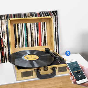 Professional DJ Turntable Vinyl Record Player 10W DC Power <strong>Source</strong> for Home Theatre Parties and Outdoor Use - Product Image 6